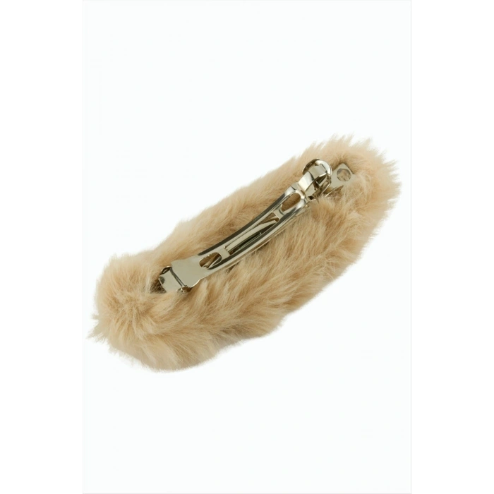Oval Tüylü Otomatik Toka 10 cm