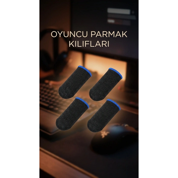Oyuncu Eldiveni Parmaklık Hassasiyet Dayanıklı Tasarım Ergonomik Kullanım