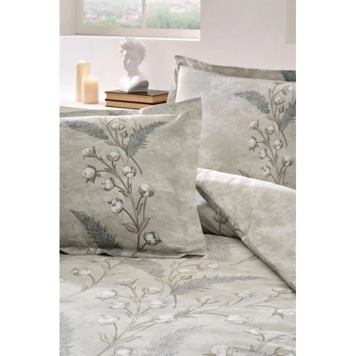 Özdilek Çift Kişilik Ranforce Nevresim Takımı Algodon Bej