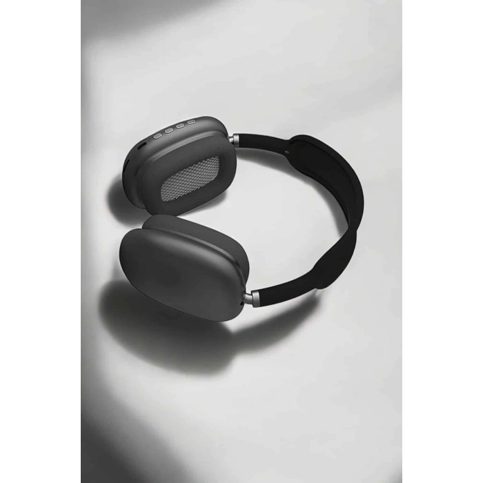 P9 Plus Hi-fi Ses Kalitesi Ayarlanabilir Mikrofonlu Bluetooth Kulaklık Siyah