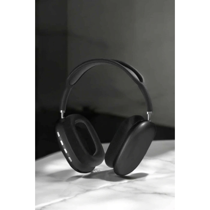 P9 Plus Kulaklık Siyah Bluetooth Bağlantılı Kulak Üstü Kablosuz