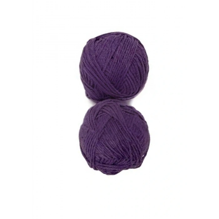 Pamuk Makrome 2 mm Mürdüm