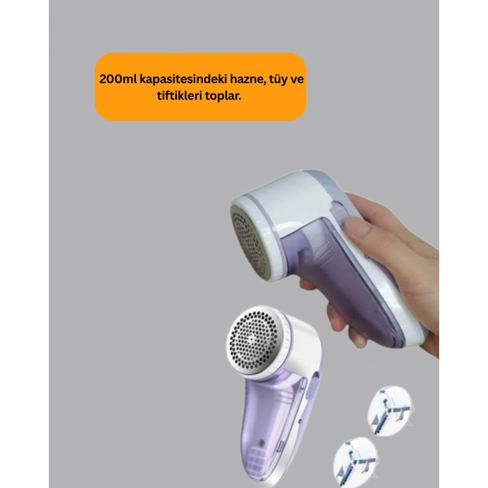 Pamuk Tiftik Tüy Temizleme Makinesi 5W – 3 lı Sistem