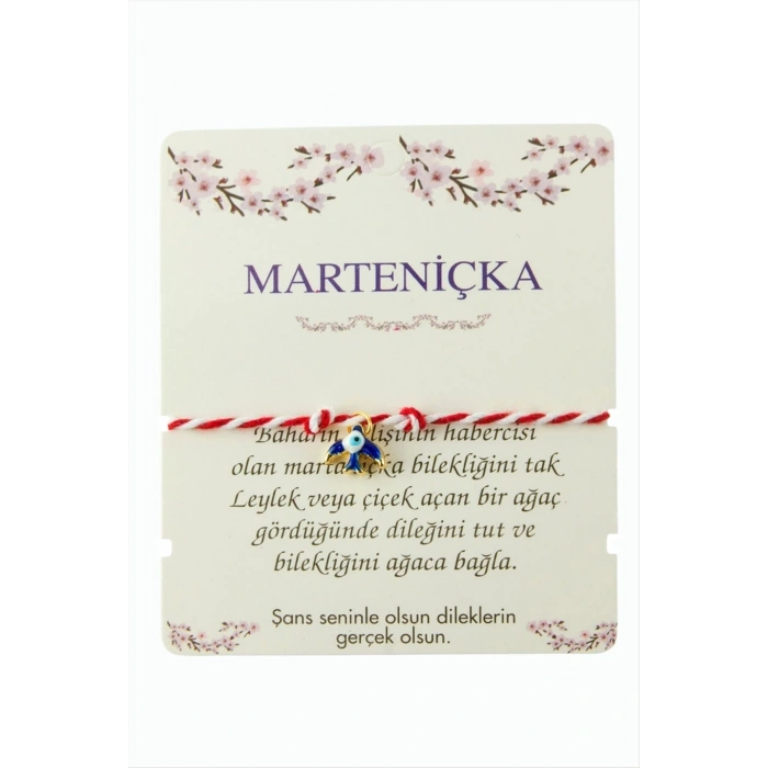 Papatya Marteniçka İp Bileklik
