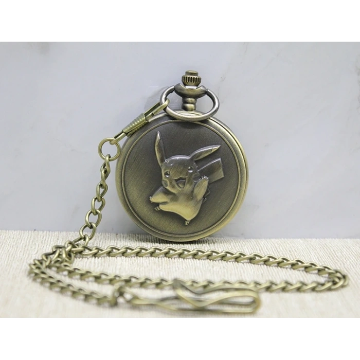 Pikachu Tasarımlı Köstekli Saat