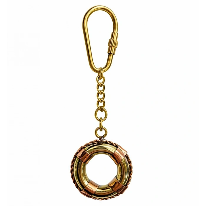 Pirinç Deniz Simidi Anahtarlık