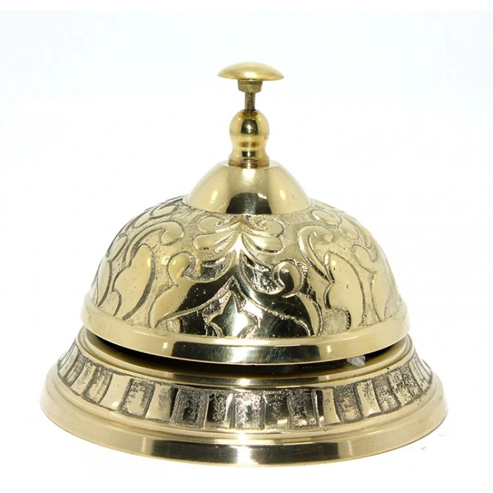 Pirinç Resepsiyon Çanı Model 1