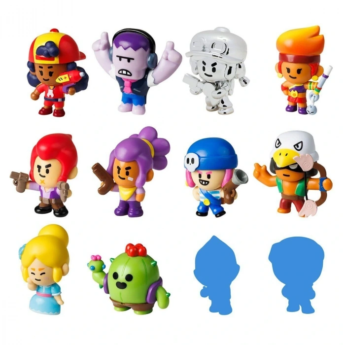PMI BRW 2080 BRAWL STARS 12Lİ DELÜKS FİGÜR SET ASORTİ