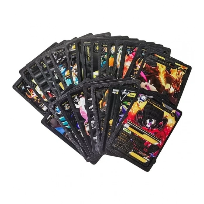 Pokemon Siyah Starter Box Pack Koleksiyon Pokemon Kartları