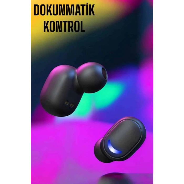 Powerbank Özellikli Kablosuz Bluetooth Kulaklık RGB Işıklı