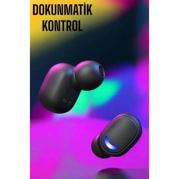 Powerbank Özellikli Kablosuz Bluetooth Kulaklık RGB Işıklı