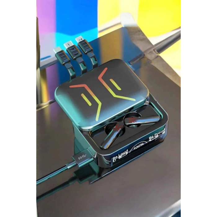 Powerbankli Bluetooth Kulaklık Yüksek Ses Kaliteli Kablosuz