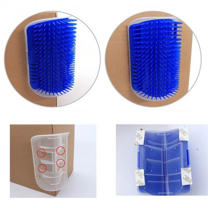 Pratik Kedi Tüyü Kaşıma Ve Tarama Aparatı Duvara Monte Kaşıma Aleti (5047)