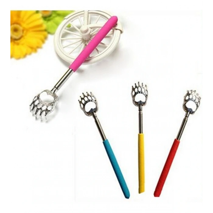 Pratik Kolay Teleskopik Metal Sırt Kaşıma Kaşağı Aleti Aparatı (5047)