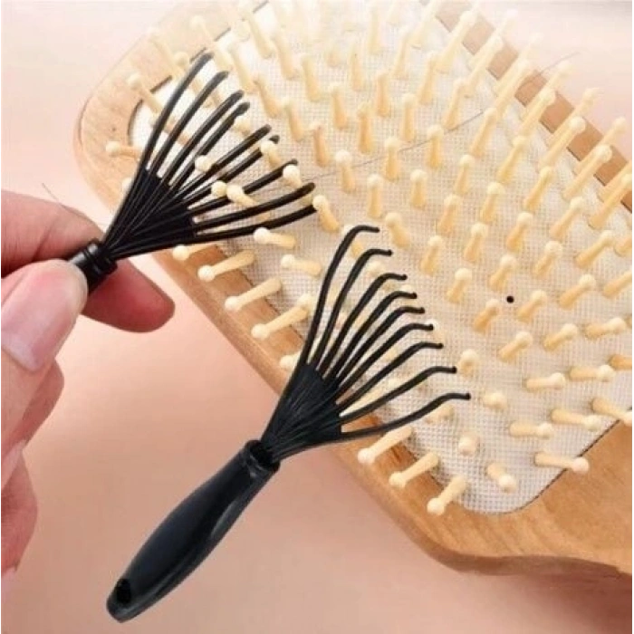 Pratik Saç Fırçası ve Tarak Temizleme Aparatı 2 Adet