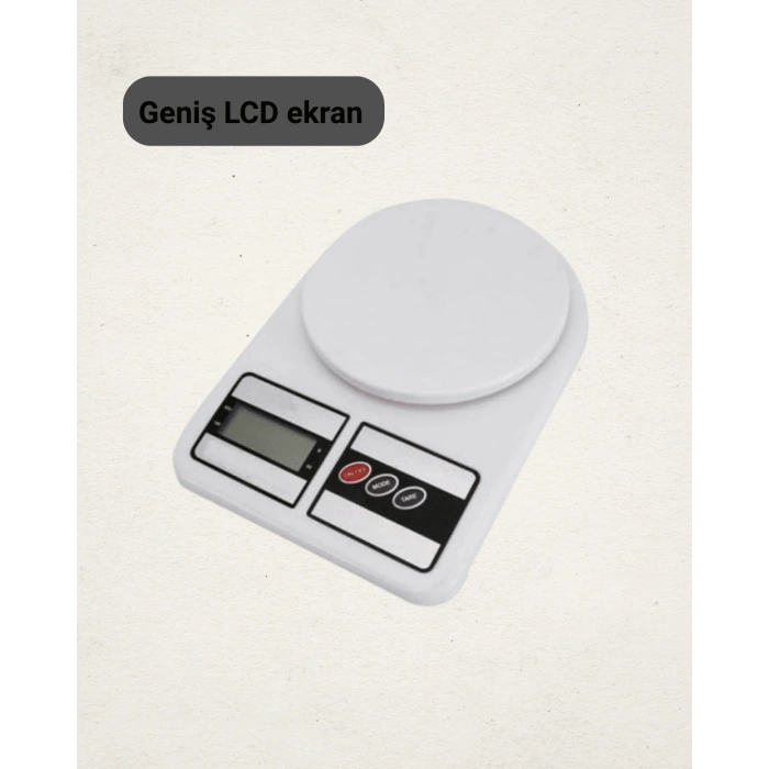 Pratik ve Şık Tasarımıyla Dijital Mutfak Tartısı