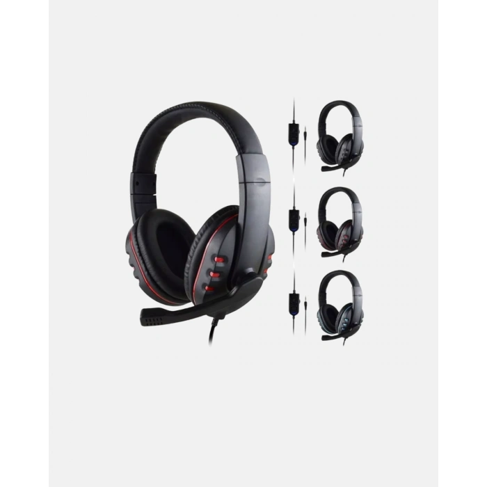 Profesyonel Gaming Kulaklık – Mikrofonlu, Yumuşak Pedli, Stereo Ses Kalitesi, Tere Dayanıklı