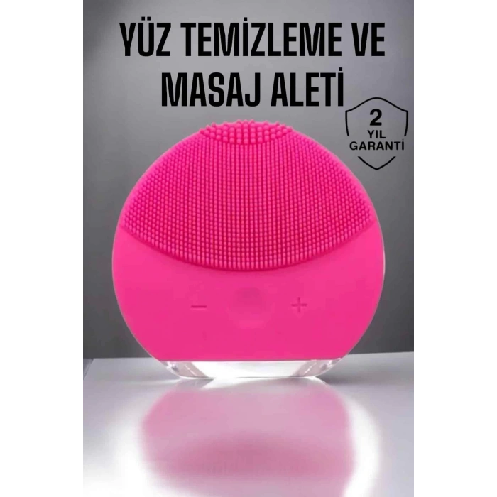 Profesyonel Yüz Temizleme Masaj Aleti Su Geçirmez, Kablosuz Şarj Özellikli Kolay Temizlenebilir