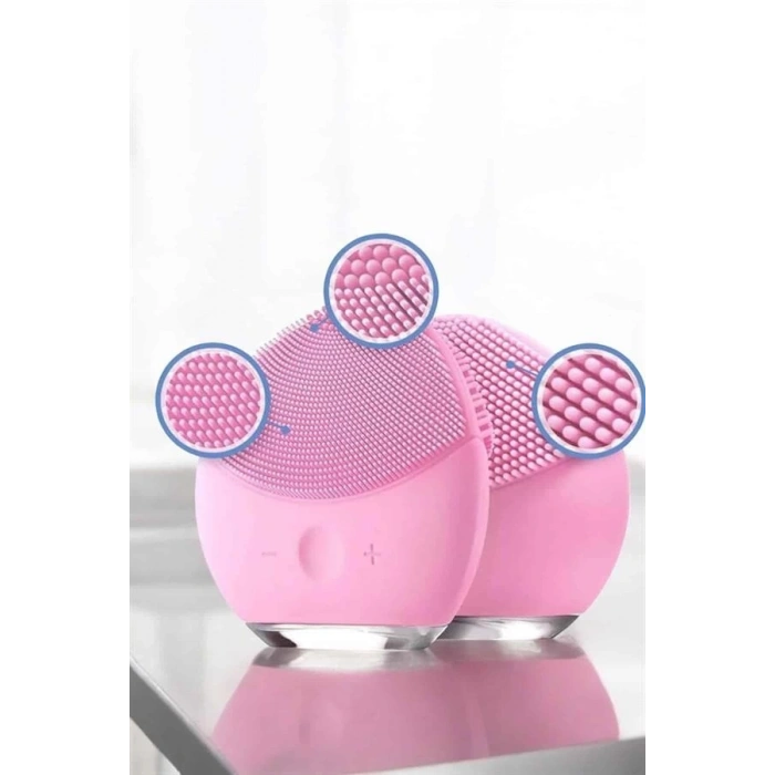 Profesyonel Yüz Temizleme Masaj Aleti Su Geçirmez, Kablosuz Şarj Özellikli Kolay Temizlenebilir