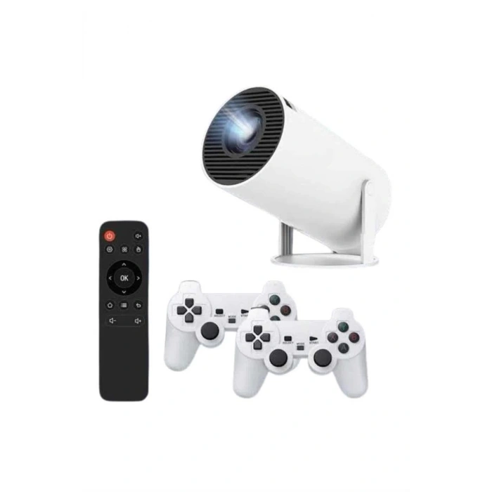 Projeksiyon Cihazı Video Oyun Konsolu 8 GB Hafıza LCD Ekran Kumandalı