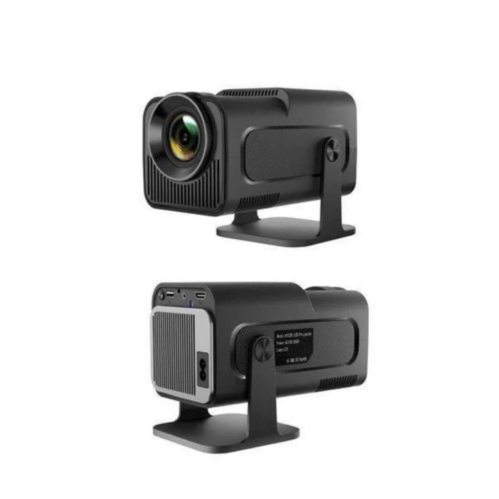 Projektör Siyah Android Taşınabilir Sinema Projeksiyon Wifi Destekli En Güncel Sürüm Akıllı