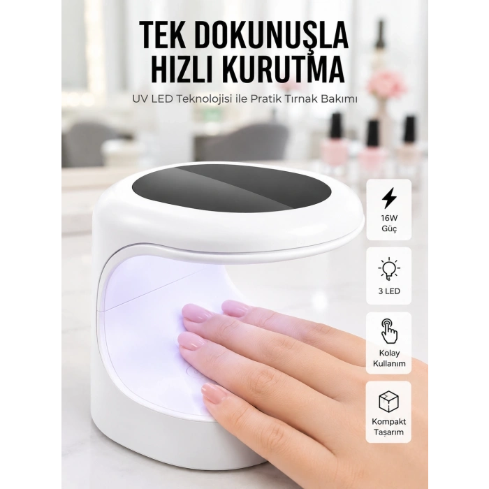 PROTEZ TIRNAK KURUTMA
