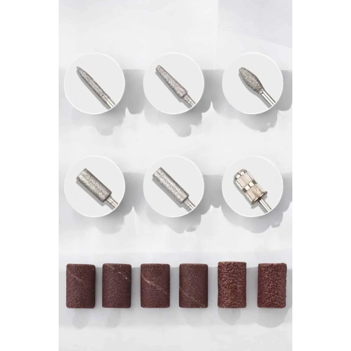 Protez Tırnak Manikür ve Pedikür Seti Elektrikli