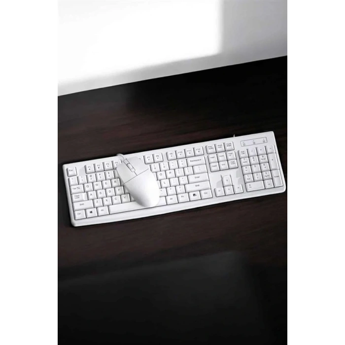 Q Klavye Klavye ve Mouse Seti USB Girişli Kablosuz