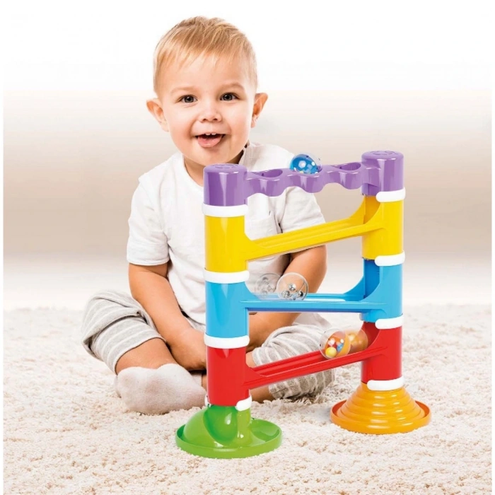 Quercetti Yarış Pisti Kulesi 17 Parça