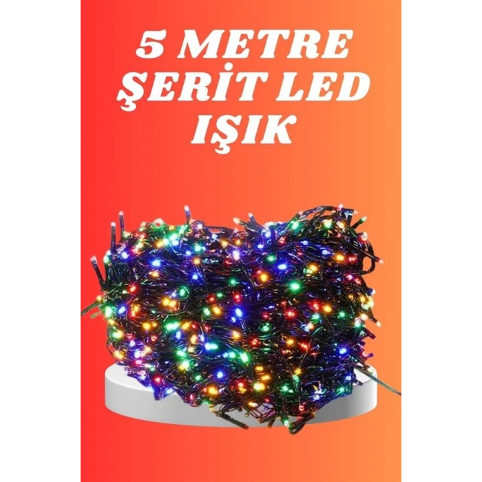Renkli Her Ortama Uygun 5 Metre Led Işık Renkli Aydınlatma