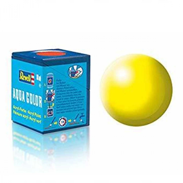 Revell 312 - Aqua Color Luminous Yellow - Silk Boya - 18 ml