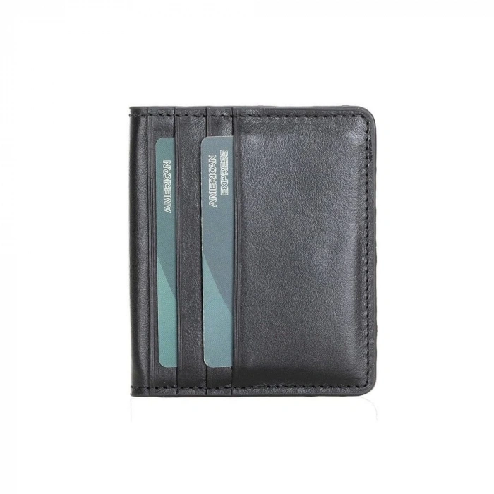 Robin Deri Kartlık Cüzdan RST1 Siyah