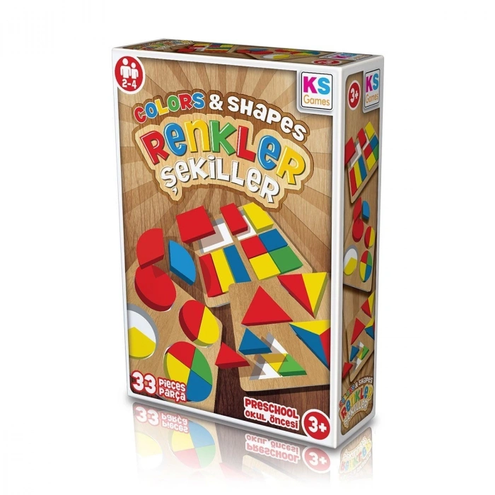 RS240 KS, Renkler - Şekiller - Colors . Shapes / +3 yaş