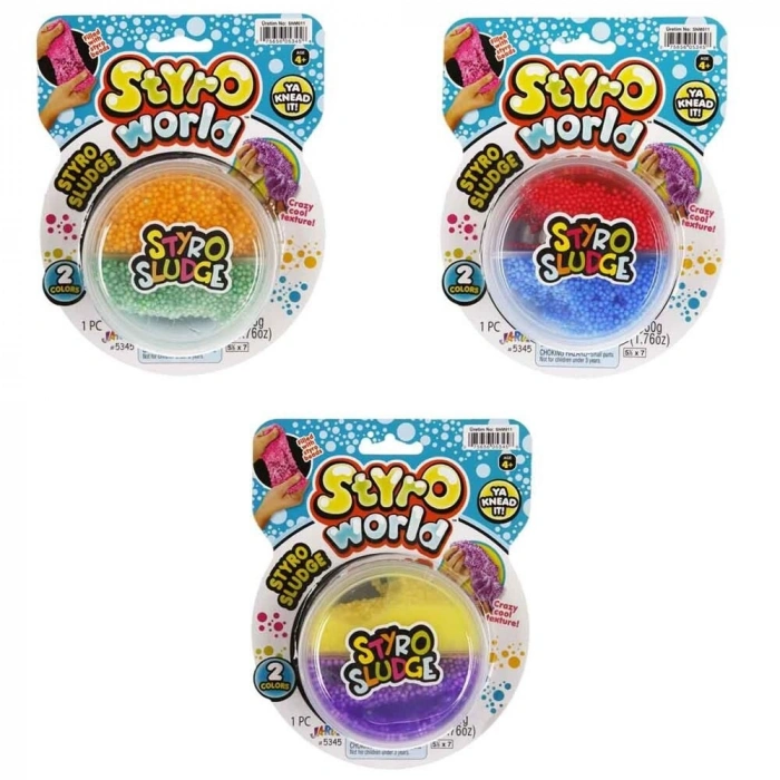 S02005345 SLİME KÖPÜK STYRO SLUDGE -SUN