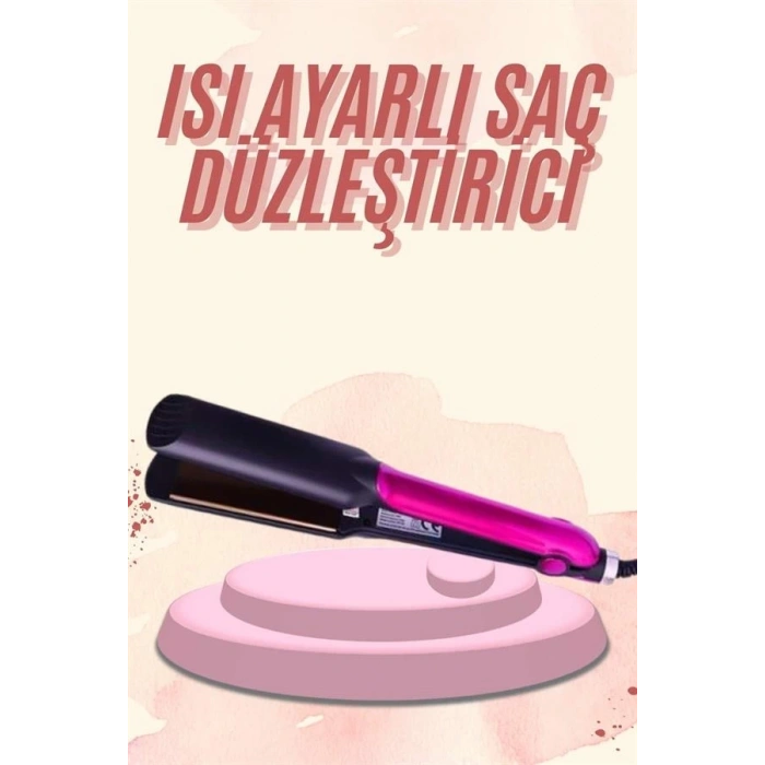 Saç Düzleştirici Seramik Kaplama Yüksek Isı Ayarlı Profesyonel 4 Kademeli 220 Decere