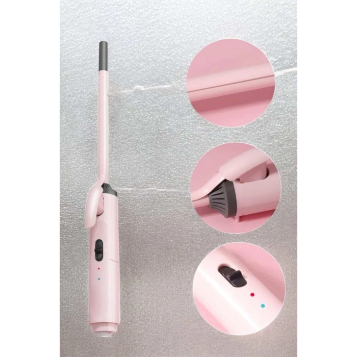 Saç Maşası 10MM İnce Bukleler İçin Yıpranma Önleyici İyon Özelliği