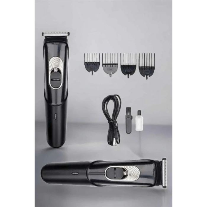 Saç Sakal Vücut Şarjlı Kablosuz Tıraş Makinesi Profesyonel Paslanmaz Çelik