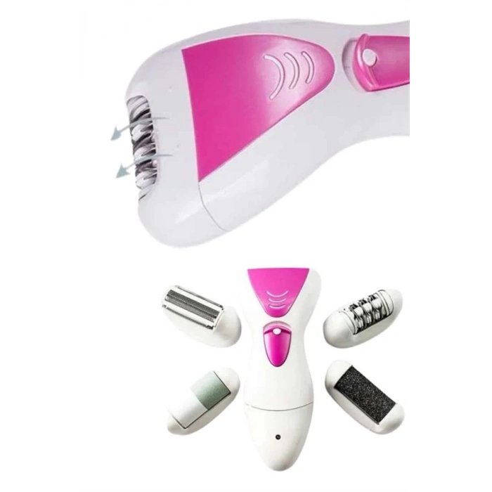 Şarjlı Epilasyon Cihazı Çok Başlıklı Ayak Bakımına Uygun Epilatör Aleti