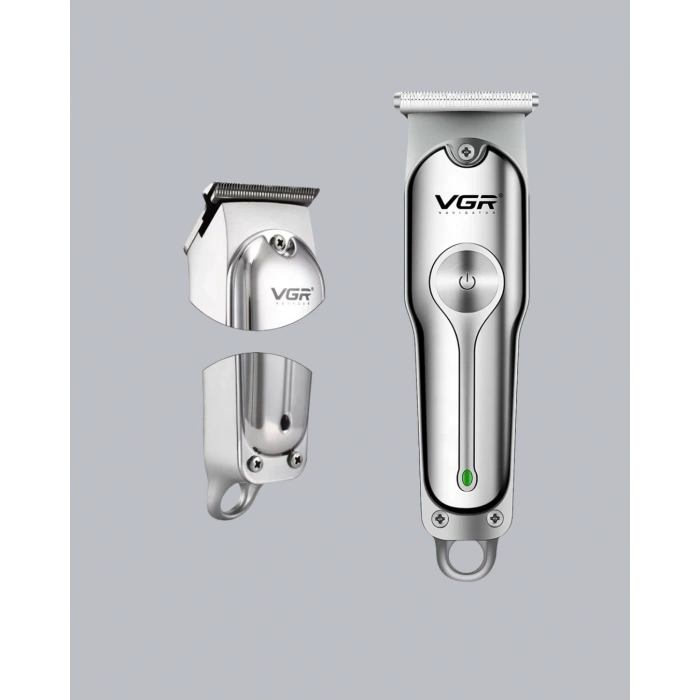 Şarjlı Gümüş Tıraş Makinesi – 3 Farklı Başlıklı, 120 Dakika Çalışma Süreli, Cilt Dostu Erkek Bakım Cihazı