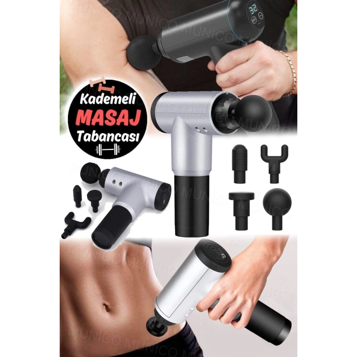 Şarjlı Masaj Tabancası: Yorgun Kaslar İçin Profesyonel Terapi ve Rahatlama Spor Sonrası İyileşme