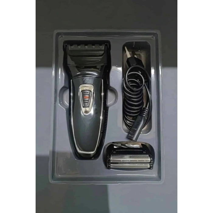 Şarjlı Paslanmaz Çelik lı ve Kablosuz Saç Sakal Tıraş Makinesi