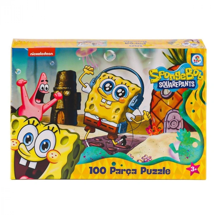 SB0049 Spongebob 100 Parça Puzzle
