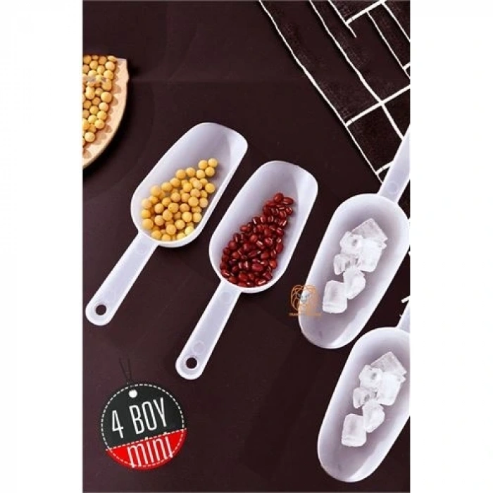 Şeffaf Baharat Kaşığı – Küçük Erzak Küreği