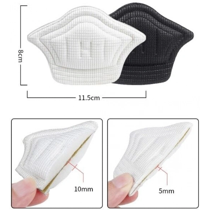 Şekilli 5 mm Topuk Daraltma ve Vurma Önleyici