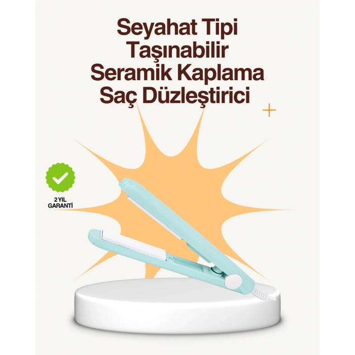 Seramik Kaplamalı, Saç Hasarını Azaltan Kısa Saçlara Uygun Bukle Maşası