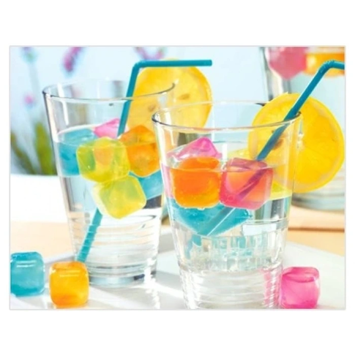 Serinletici ve Rengarenk Buz Küpleri 10 Adet (5047)