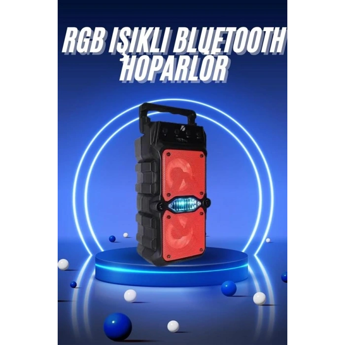 Ses Bombası Kablosuz Bluetooth Hoparlör Çift Çıkışlı Yüksek Ses Kaliteli Hoparlör