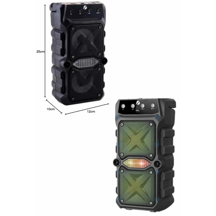 Ses Bombası Kablosuz Bluetooth Hoparlör Çift Çıkışlı Yüksek Ses Kaliteli Hoparlör