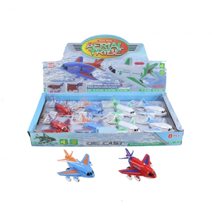 SESLİ IŞIKLI METAL ÇEKBIRAK UÇAK