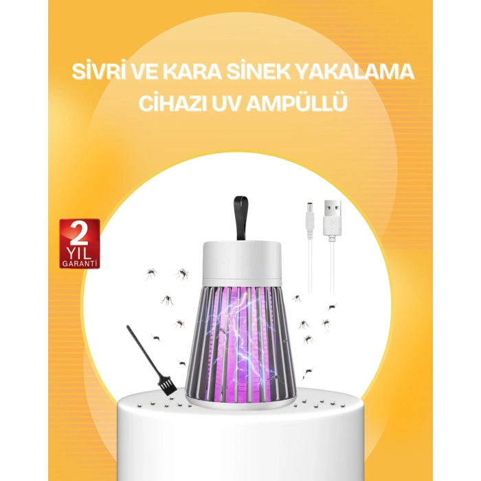 Sessiz ve Güvenli Sivrisinek Kovucu Lamba